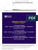 Present Perfect - Estructura, Usos y Ejemplos - British Council