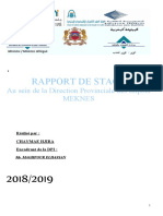 rapport de stage 