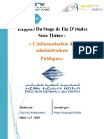 Rapport de Stage