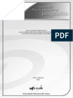 Análise das construções com verbos psicológicos no PB e PE