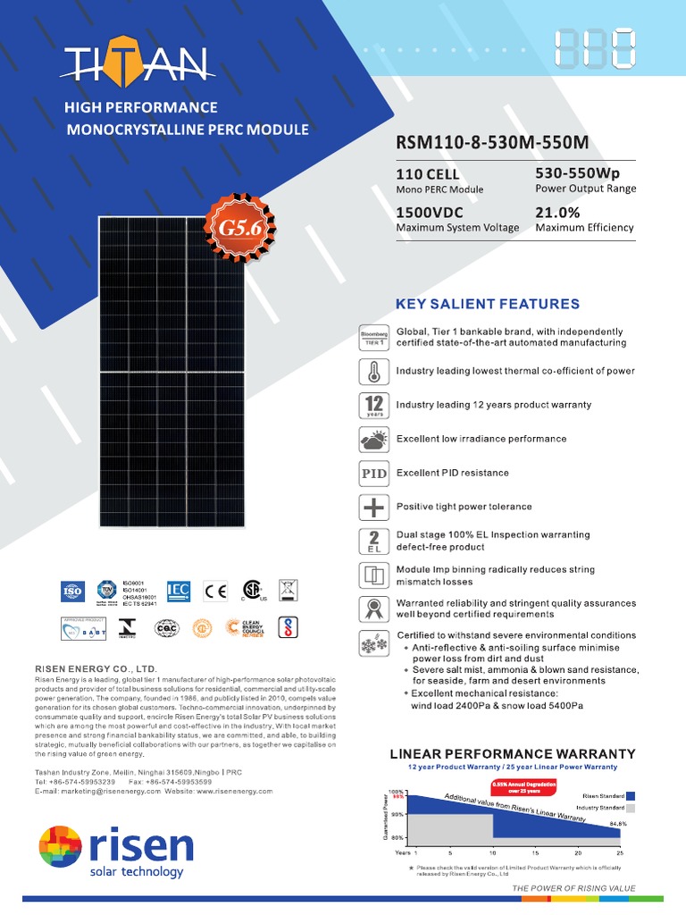 RSM110 8 530M 550M | PDF