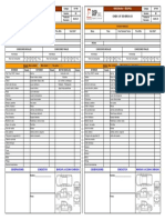 EMG - FOR17-009 Formato Check-List Mensual Camionetas