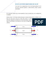 Configuraciones de Los Intercambiadores de Calor