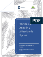 Practica 1.2 Creación y Utilización de Objetos