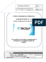 Perfil y reglamento del estudiante de Tecsup