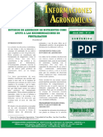 AGRONOMICAS ESTUDIOS DE ABSORCION DE NUTRIENTES COMO APOYO A LAS RECOMENDACIONES DE FERTILIZACION - PDF