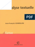 L'analyse Textuelle JF Jeandillou