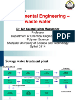 Environmental Engineering Waste Water Treatment
