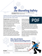 Snow Shoveling Safety