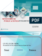 TEMA 1 - Fundamentos y Filosofia Del Ministerio de Publicaciones