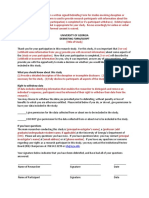 Debriefing Form Template