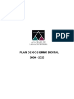 Plan de Gobierno Digital 2020-2023 de la Academia de la Magistratura