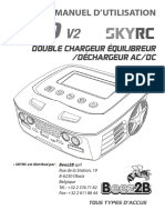 SKYRC Chargeur D100 V2 Manuel FR