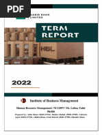 Institute of Business Management: Human Resource Management - M-12897 - Ms. Lubna Tahir Sheikh