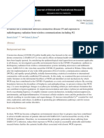 Evidence For A Connection Between Coronavirus Disease-19 and Exposure To Radiofrequency Radiation From Wireless Communications Including 5G - PMC