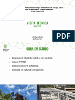 IFSC SCA22207 visita técnica obra comercial Florianópolis