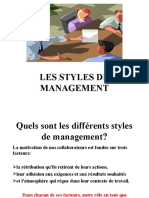 Les Styles de Management