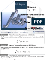 Calculo Integral 4.3 y 4.4