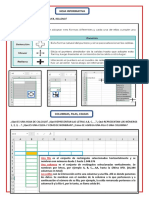 03 Hoja Informativa Empezando A Trabajar Con Excel