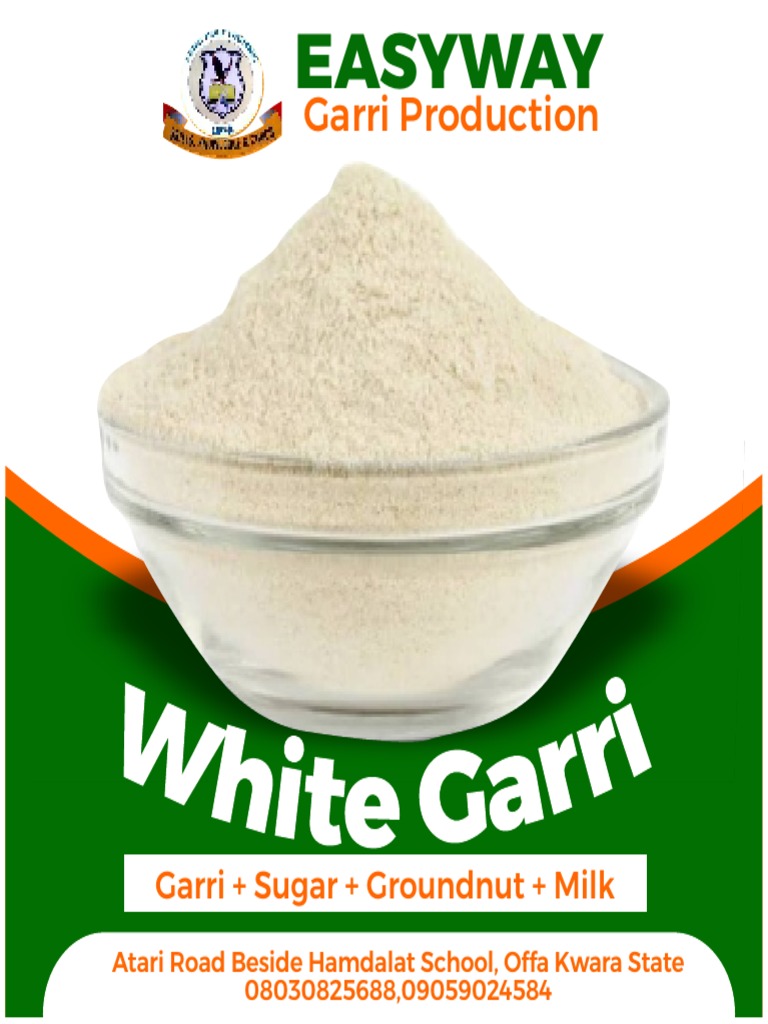 Garri Mix Delight in Offa | PDF