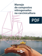 Manejo de compostos nitrogenados na carcinicultura