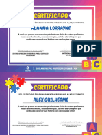 CERTIFICADOS