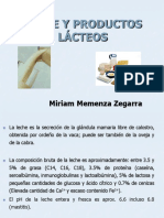 Semana 06 Leche y Productos Lacteos