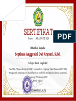 Guru Inspiratif - Septiana Anggraini Dwi A, S.Pd.