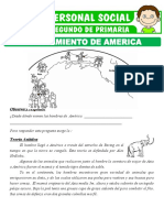 Poblamiento de América para Segundo de Primaria