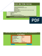 Analisis Butir Soal