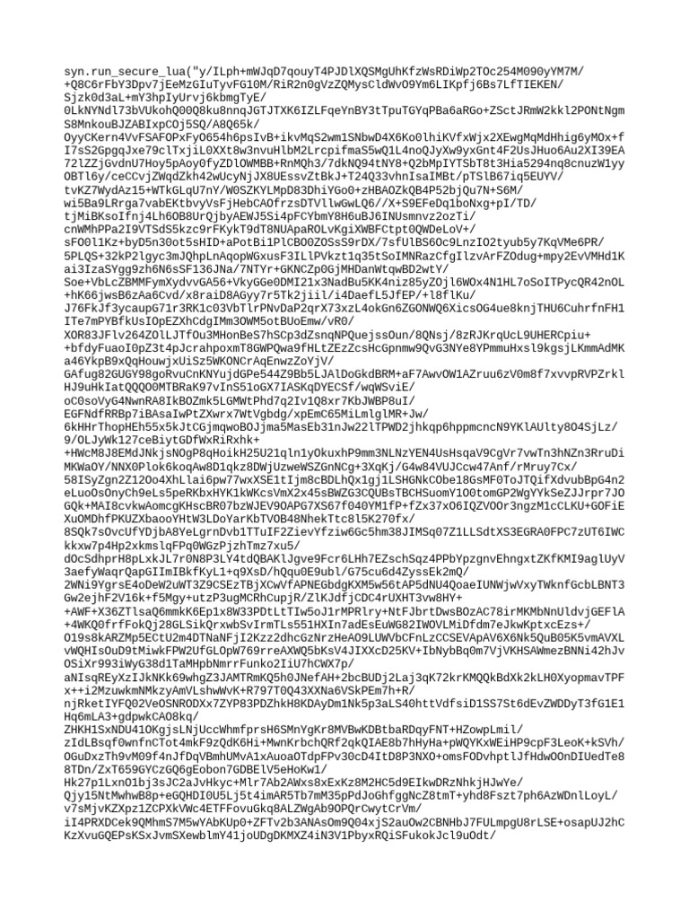 Secure Lua Script Execution Guide | PDF | Business | Computers