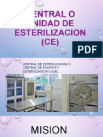 Compartir 'Central o Unidad de Esterilizacion (Ce) .PPTX'