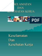 Keselamatan DAN Kesehatan Kerja