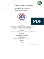 Seguridad industrial en Doe Run Perú S.R.L