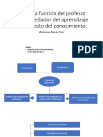 La Nueva Función Del Profesor Como Mediador...