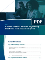 A Guide To Good Systems Engineering Practices:: The Basics and Beyond