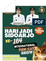 Proposal International Fun Cat Show Kompaks Sidoarjo