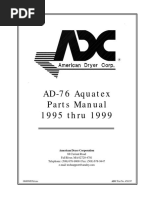 Ad-76 Aq Parts Manual PN 450197 (Rev-1) 080399