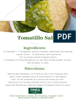 Tomatillo Salsa 2