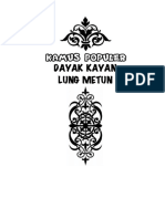 Kamus Dayak KAYAN LUNG METUN