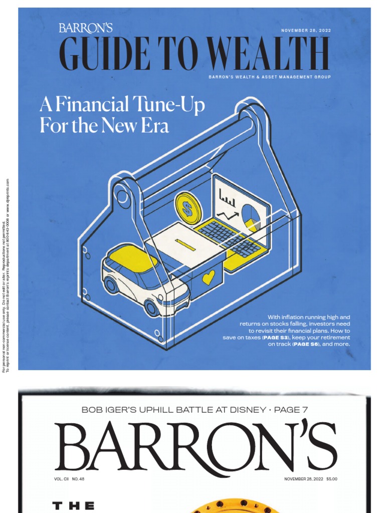 巴倫週刊 (Barrons) 2022 11 28 | PDF | Stock Market Index | Exchange Traded Fund