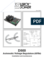 D500 Intsallation & Maintenance Manual (4243C - En)