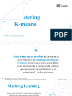 Clustering K-Means