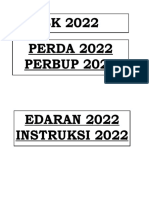 Perda 2022 Perbup 2022 SK 2022