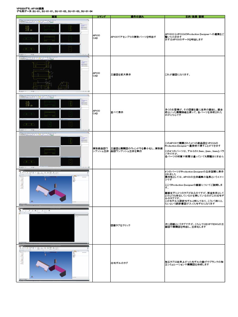 デモ1 AP100連携 | PDF