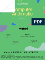 Kelompok 10 Computer Arithmatic
