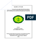 Karya Tulis Presentasi Ubinan Jagung 2015-2016