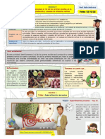 CC - SS. Experiencia de Aprendizaje 8 - Del 12 Al 16 Diciembre