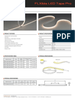 FLXible LED Tape Pro SpacSheet