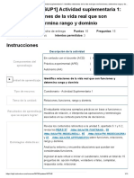 (ACDB2-17.5%) (SUP1) Actividad Suplementaria 1: Identifica Relaciones de La Vida Real Que Son Funciones y Determina Rango y Dominio